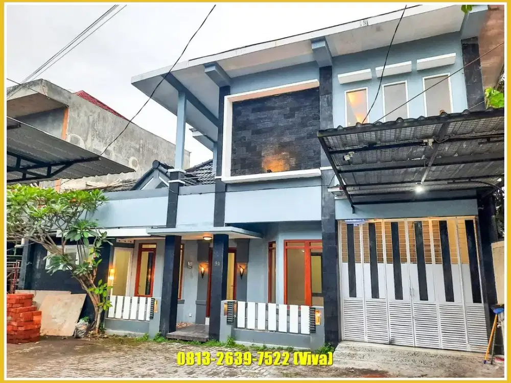 Dijual Rumah Strategis Jl. Gito Gati Sleman 2 Lantai Dekat SCH & Pemda 960jt