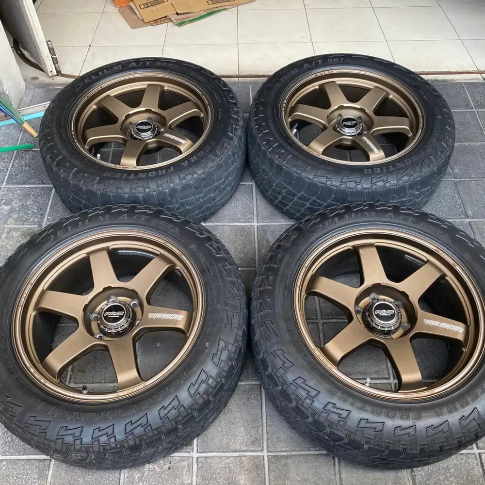 Japan Rays TE37 Ultra Ring 20 6x139 Velg Original Ori Japan Jepang R20