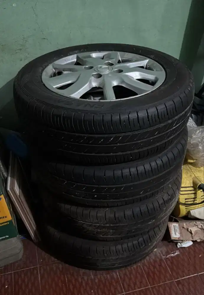 Velg Original Honda Brio Satya Ring 14 + Ban | 1 Set (4 Pcs)
