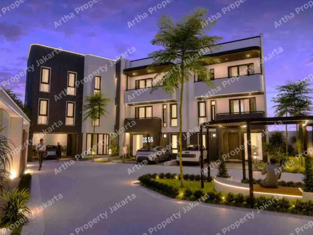 Dijual Green Ville Townhouse