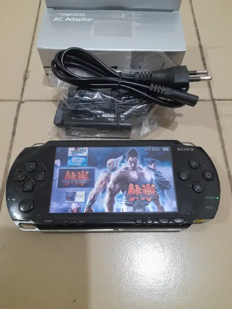 PSP FAT Tebel Mesin hidup Normal Memory 8gb full game mantap