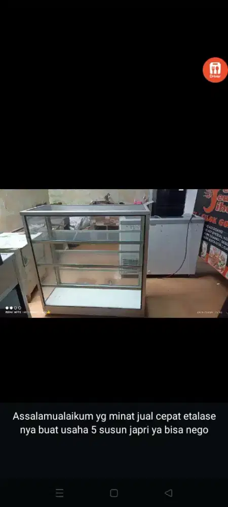 jual etalase 5 susun