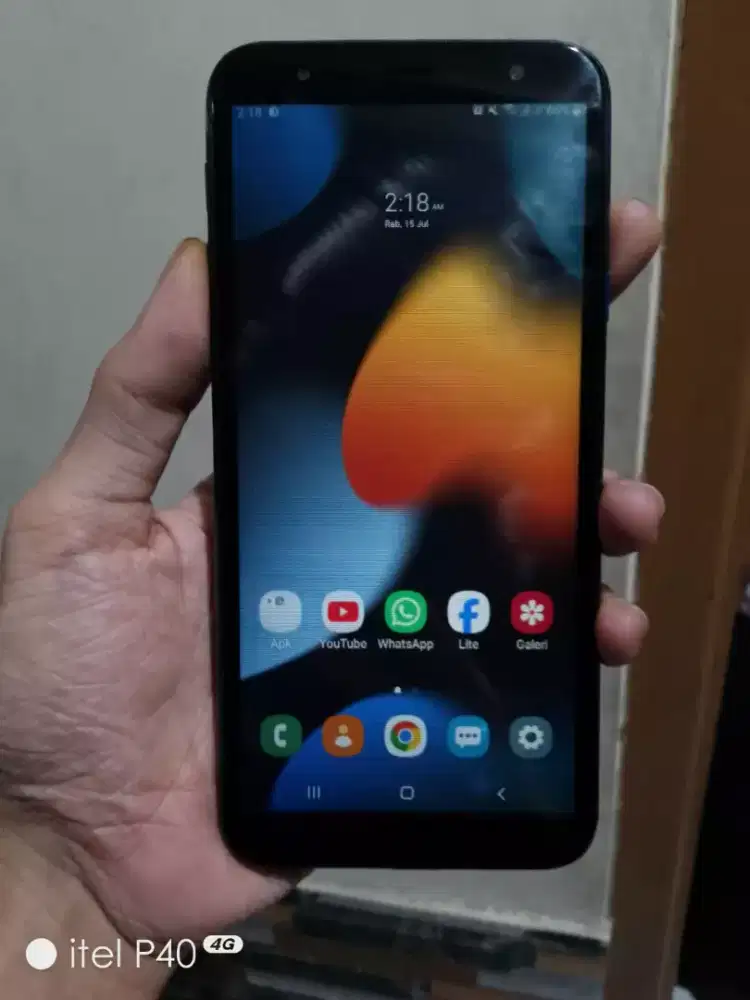 Samsung j4+ ram2 mines ada garis tipis satu gakliatan