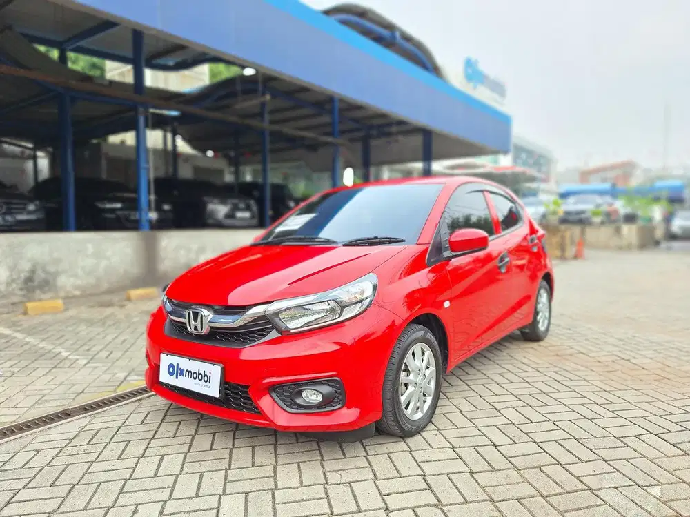 TDP 1 JUTA Honda Brio Satya 1.2 E Bensin-AT 2019 Merah CEVLB