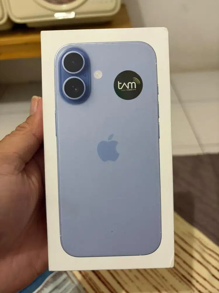 Iphone 17 256 GB Mist Blue Garansi Resmi PA/A Like New 6 Hari Pakai