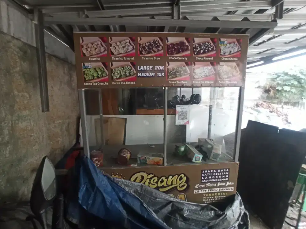 Gerobak bahan bagus banget krn buat pemakaian pribadi
