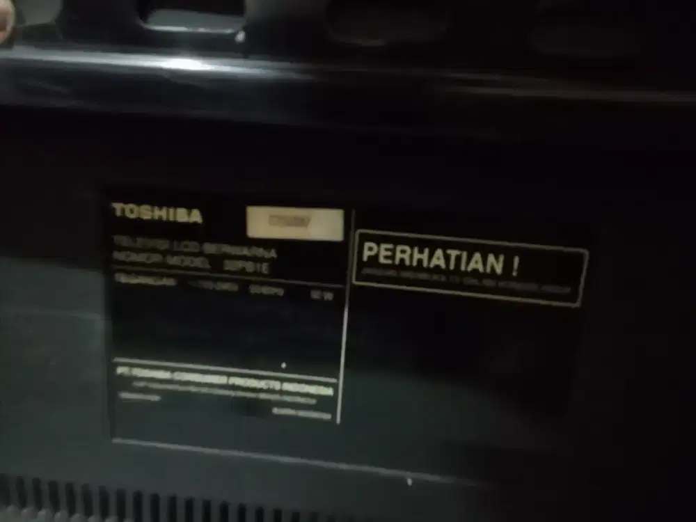 TV 40 INCH KONDISI NYALA