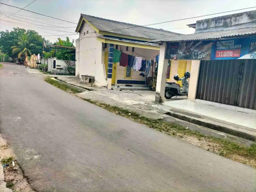 jual kios dan kontrakan pinggir jalan bisa buat usaha surat SHM