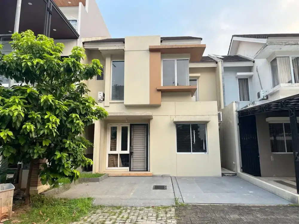 Disewakan rumah cantik Fresco Aria- Foresta Pusat Bisnis BSD City