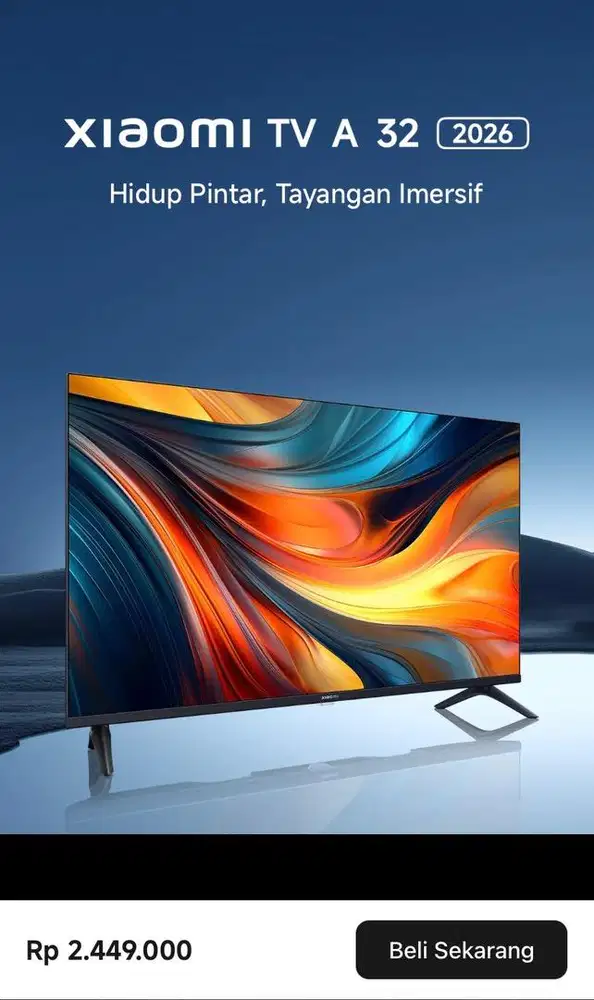 Xiaomi Google TV A 32 Inch 2026 Smart TV Dolby Netflix Blue Light