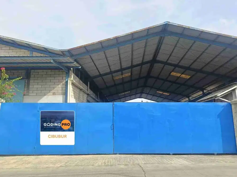 Kawasan Industri Klapanunggal, Cileungsi. Gudang Dijual