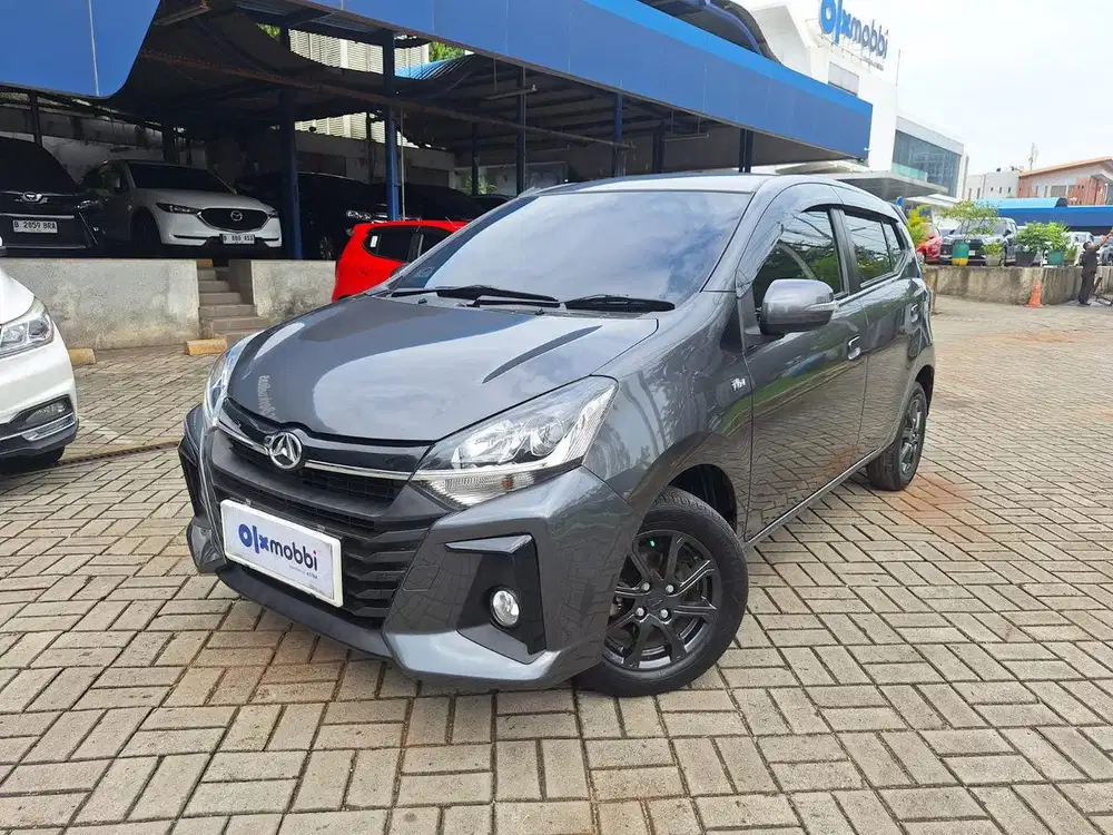 DP 1 JUTA Daihatsu Ayla 1.2 R Bensin-AT 2021 Abu CJFCB