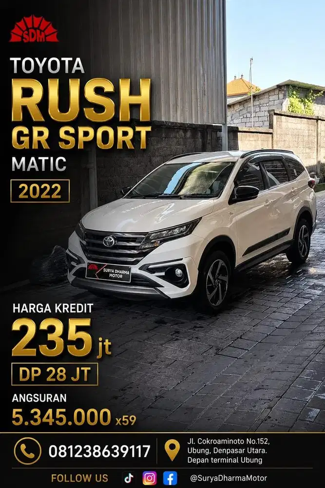 Rush GR matic low KM