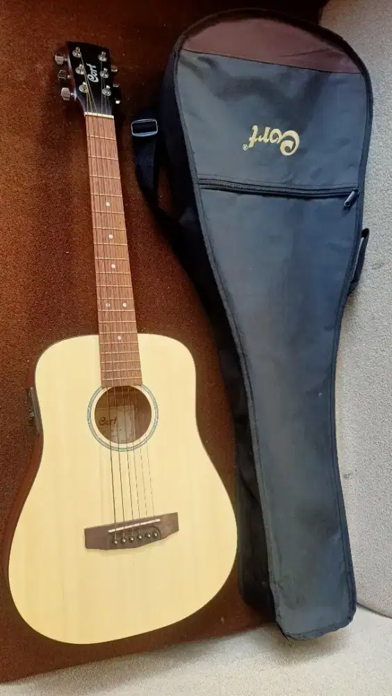 Gitar akustik elektrik cort AD MINI E OP original like new