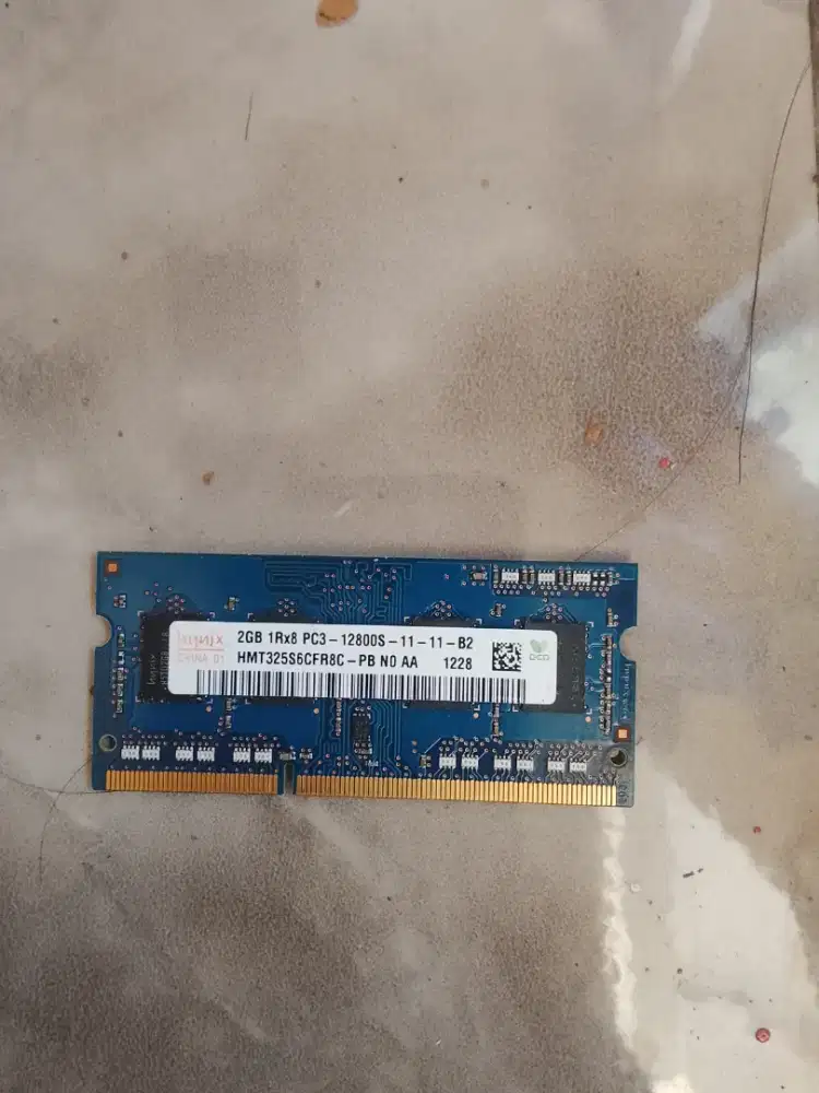 Ram leptop 2gb ddr3