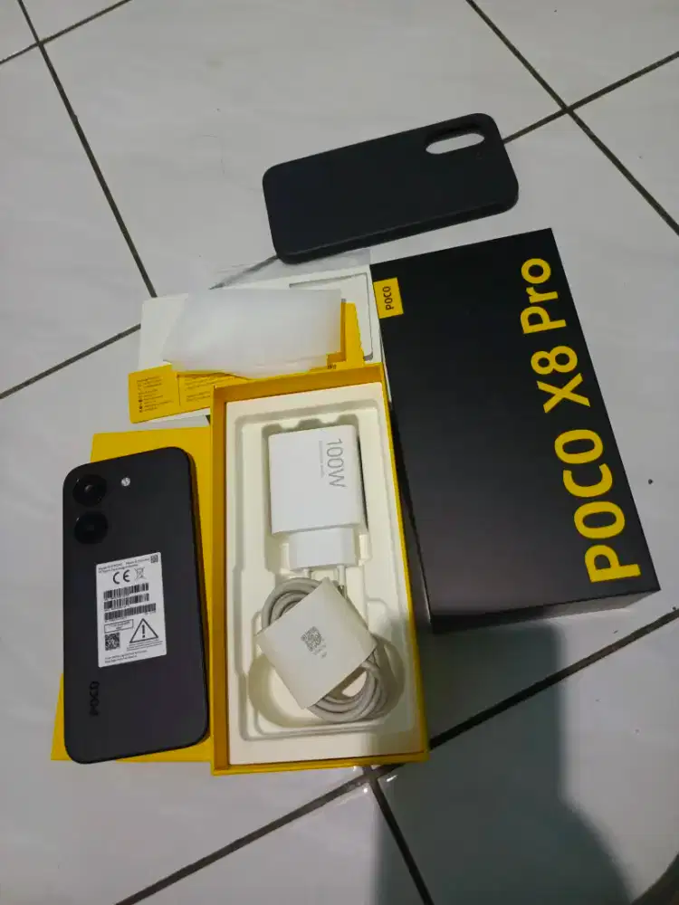 Poco x8 pro ram 12/512 gb second mulus 3 bln pakai