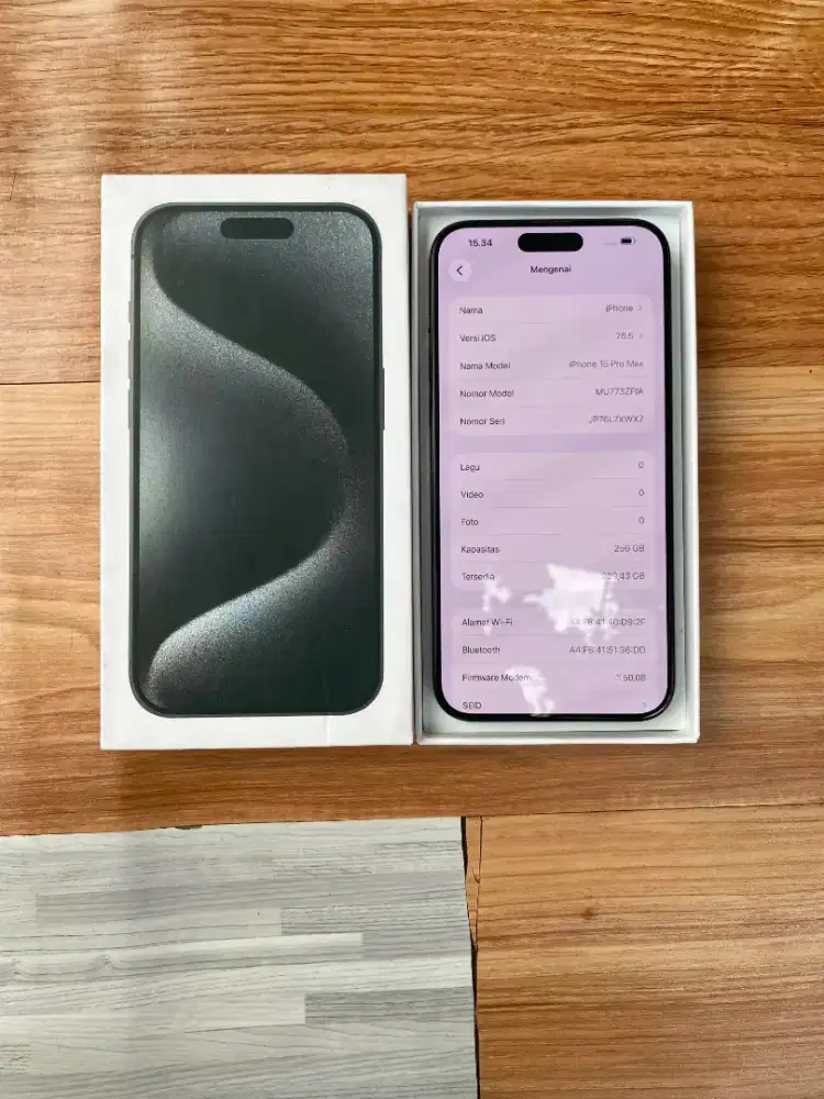 Iphone 15 Promax 256 Gb