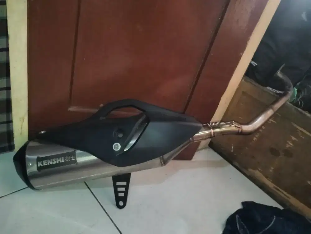 KNALPOT KHENSIN KENZO STYLO SIAP PAKAI LANGSUNG