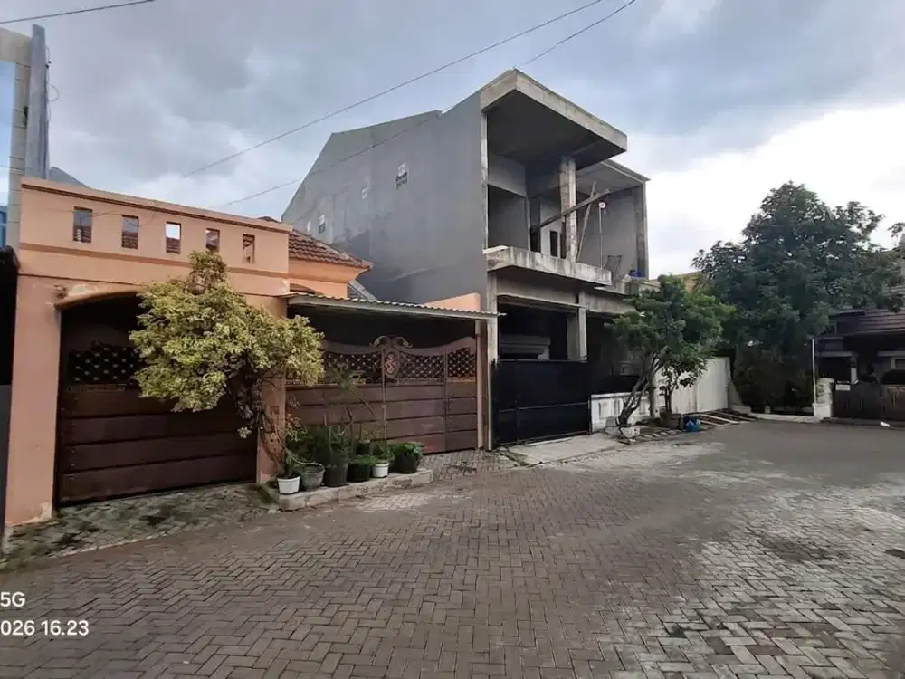 LUAS 120M2!! DIJUAL RUMAH VIA LELANG DI KENJERAN SURABAYA (PERUM PANTAI MENTARI)