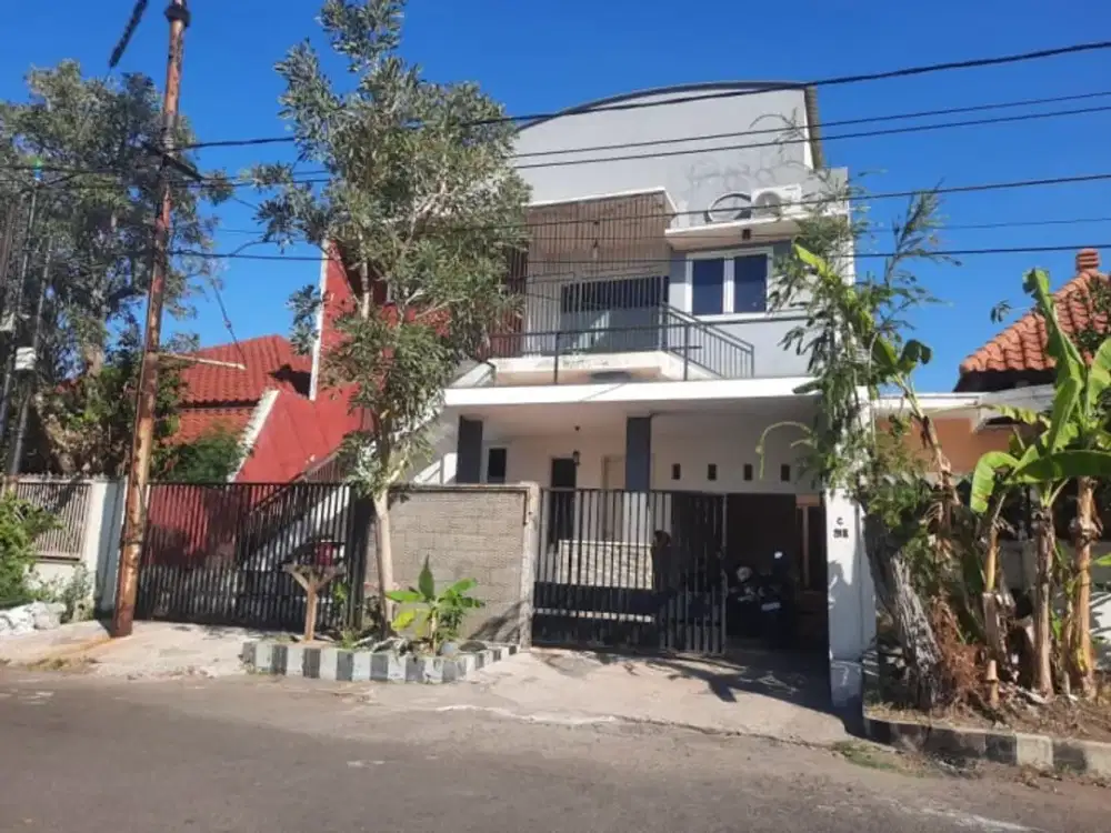 LUAS 251M2!! DIJUAL RUMAH (PLUS KANTOR) VIA LELANG DI WONOCOLO SURABAYA (JALAN MARGOREJO INDAH XV BLOK C)