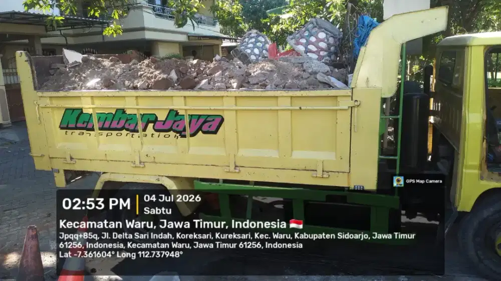 Jasa buang gragal dan sampah bekas proyek dll