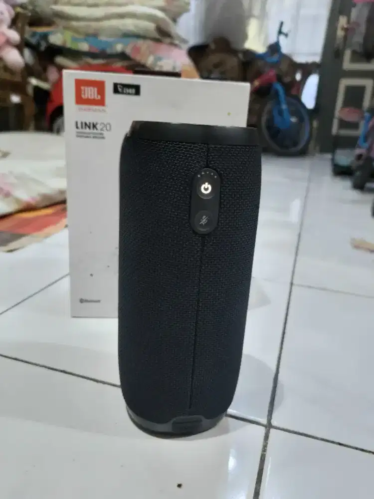 speaker portabel jbl link 20 fullset like new original