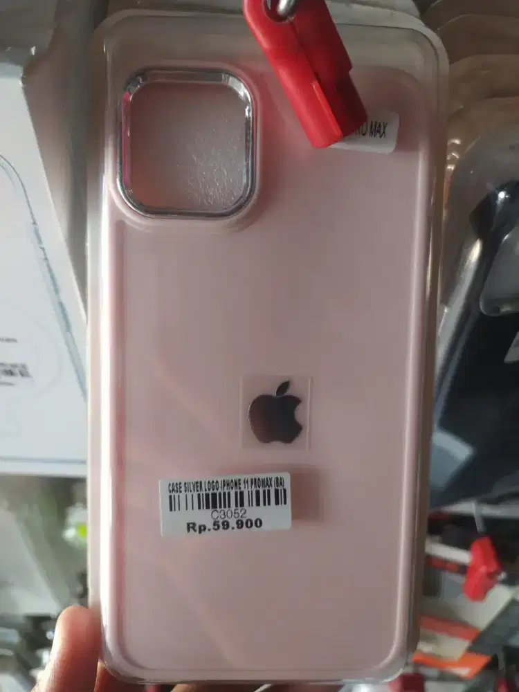 CASE SILVER LOGO IPHONE 11 PROMAX