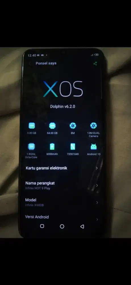 Infinix hot 9 play