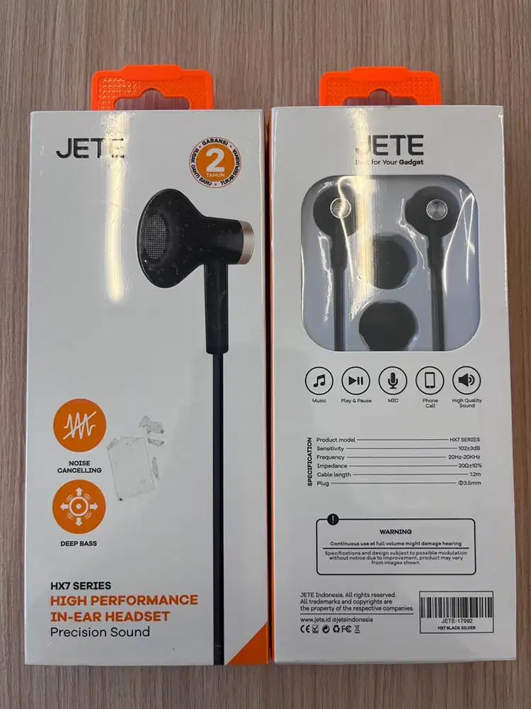HF Cable Jete HX7 Black