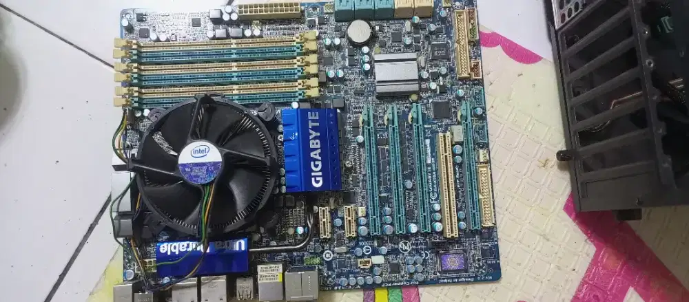 paket mobo +corei7+fan