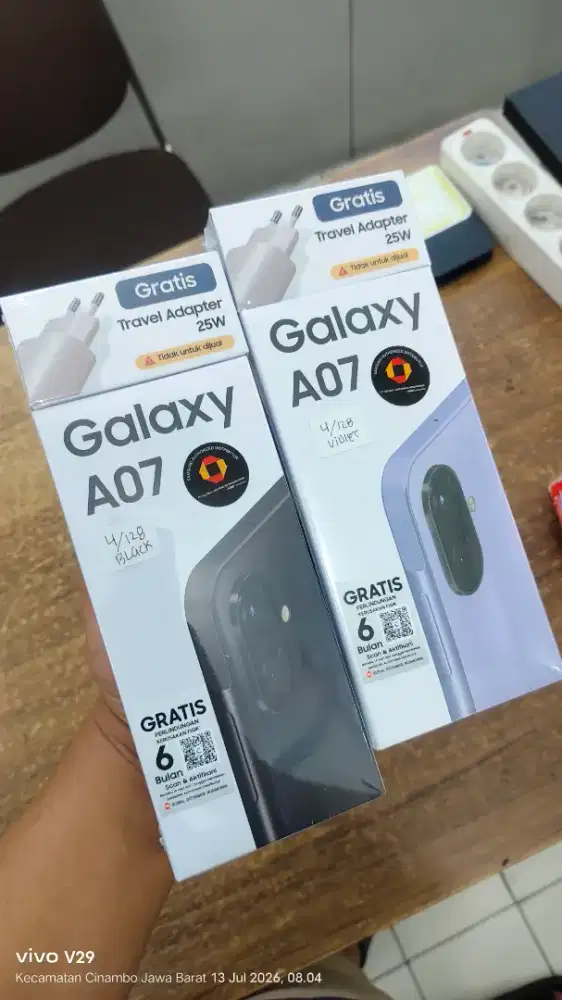 Samsung A07 4+4/64 baru spesial promo