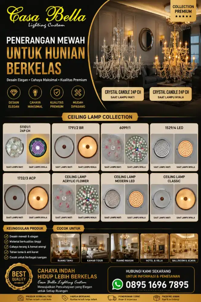 Ceiling lamp minimalis