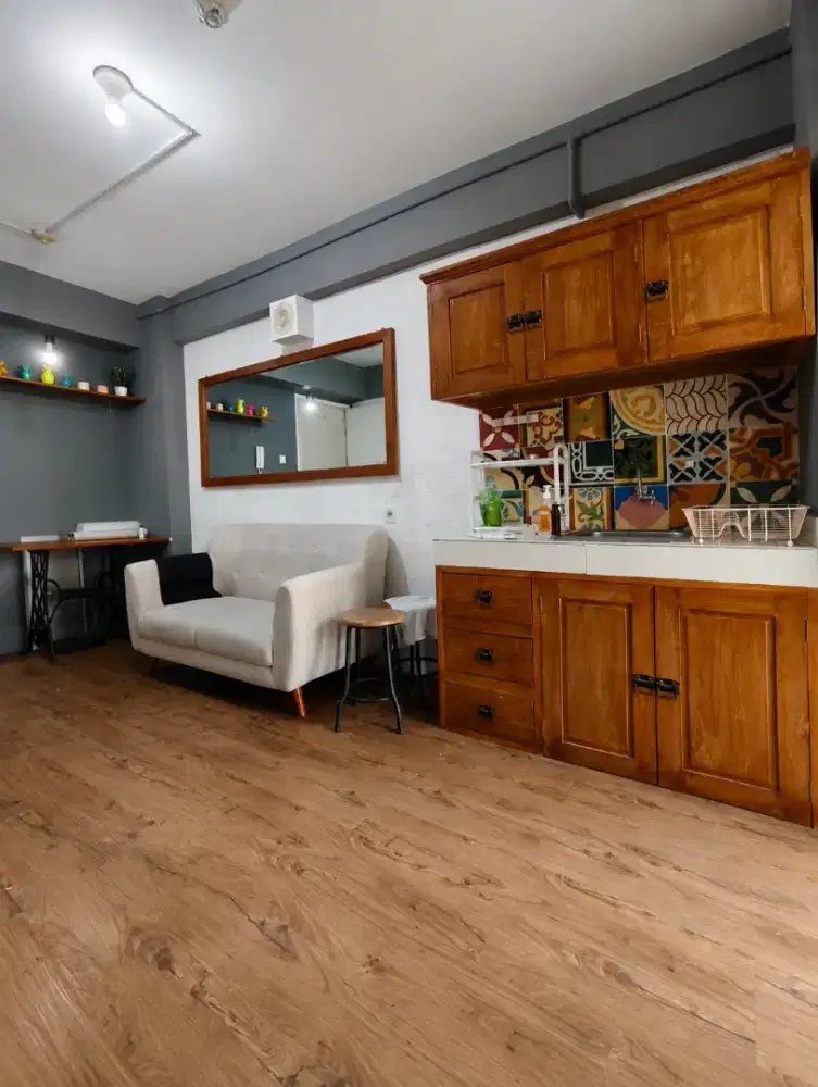 Apartemen Bassura City Tipe 2 Bedroom Semi Furnished sertifikasi SHM