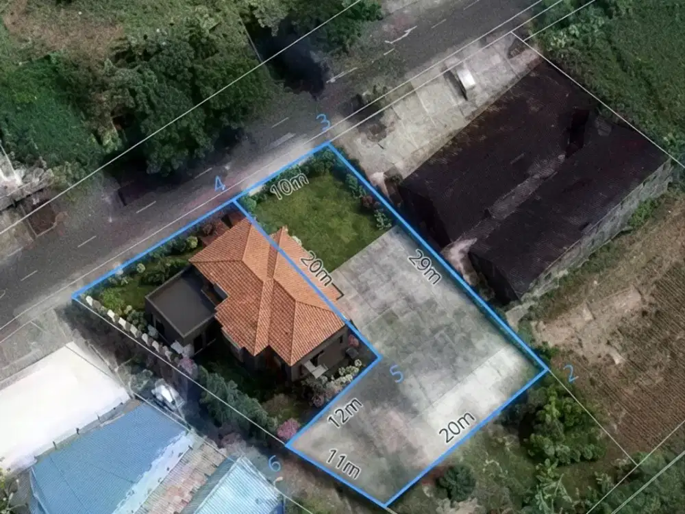 DIJUAL TANAH JALAN UTAMA MUNGGU KAPAL