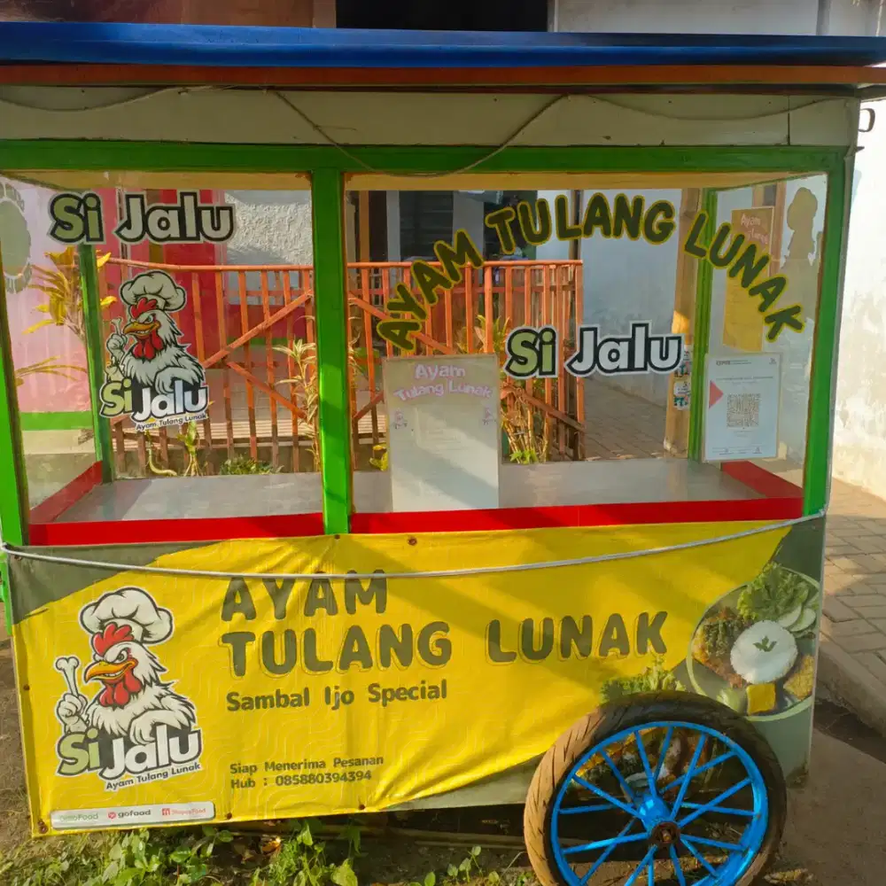 Roda Gerobak untuk Usaha