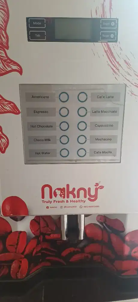Mesin kopi otomatis Nakny