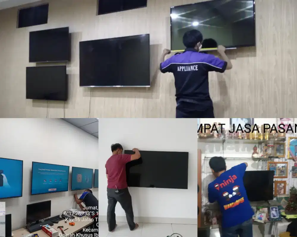 Braket +pasang atau jasa pasang terima rapih breket bracket led tv