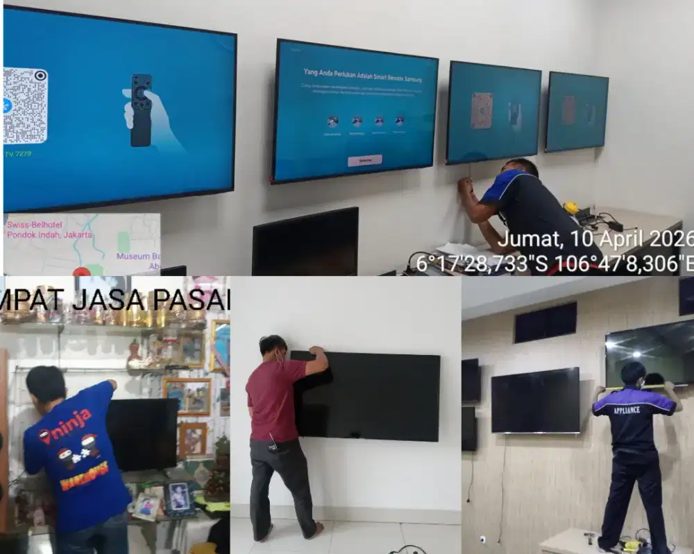 Braket +pasang atau jasa pasang terima rapih breket bracket led tv