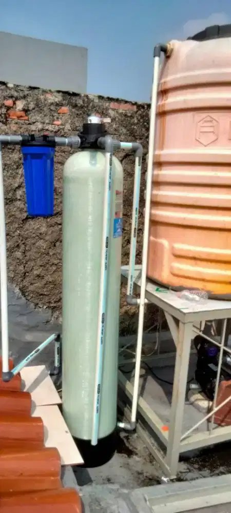 Waterr triment filter air sumur tanah kuning zat besi mangan arganiek