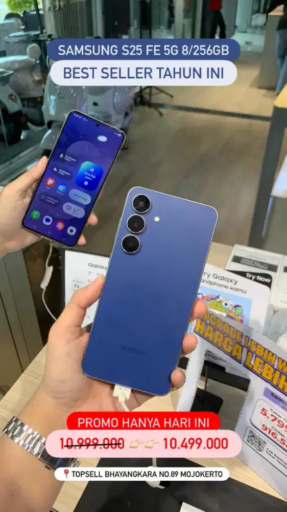 Promo Kredit HP Samsung Galaxy S25 fe,baru dan bergaransi