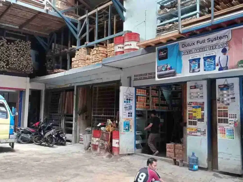 Rumah dan Toko Matrial Aktif di Buah batu Soekarno Hatta dkt RS Mayapada