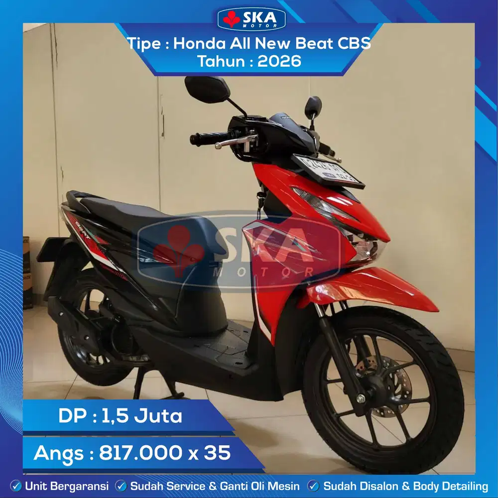 Honda All New Beat CBS Tahun 2026