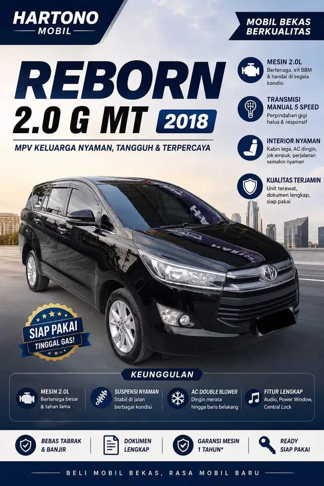REBORN 2.0 G MT 2018