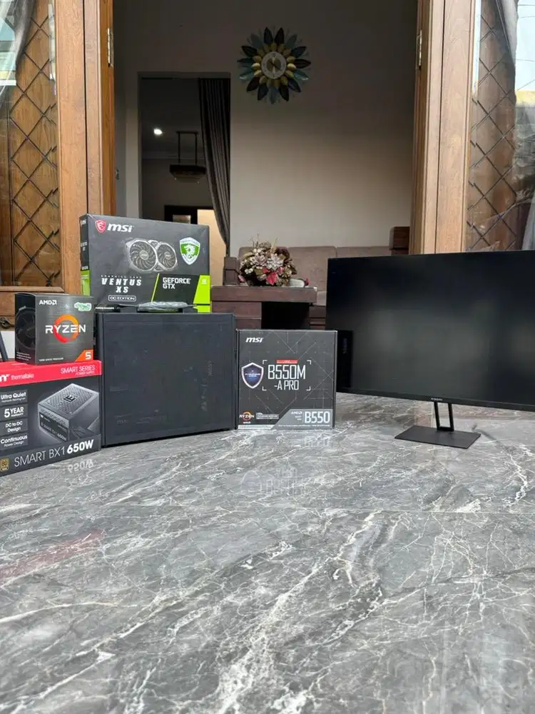 PC Gaming Ryzen 5 5600 Monitor 2K Gaming
