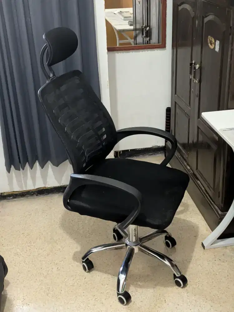 kursi kantor/kerja putar hidrolik