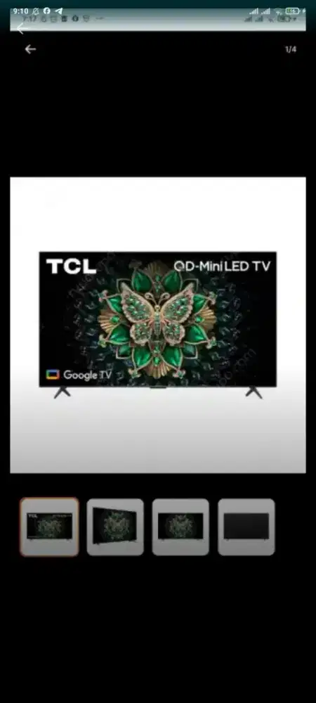 TV TCL 75 INCH 4K