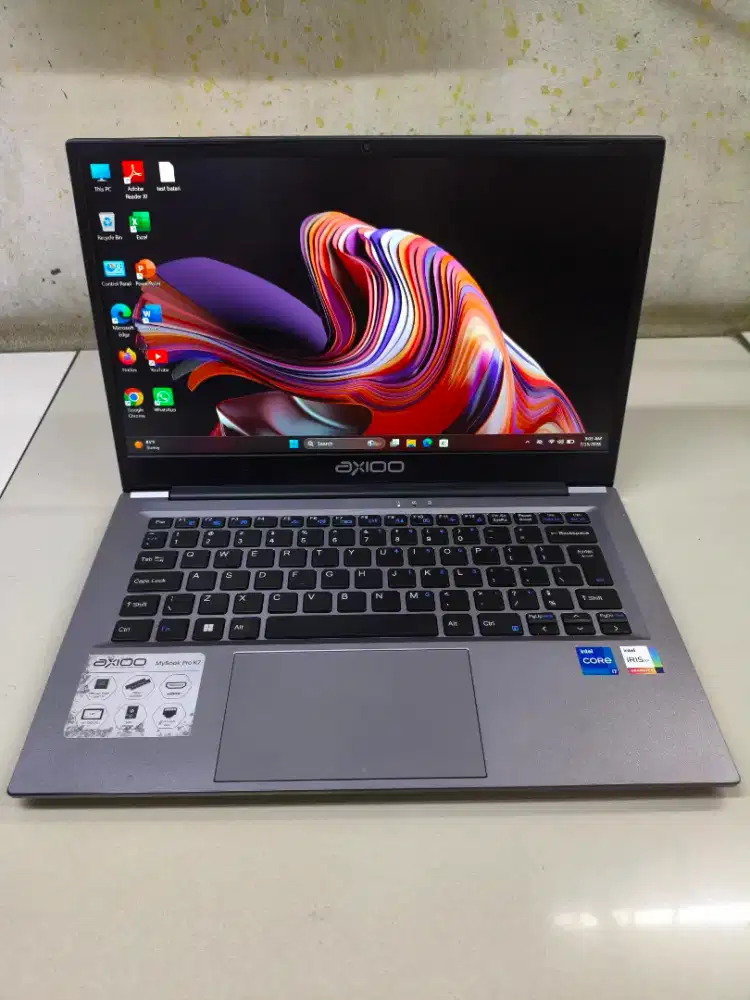 Axioo MyBook Pro K7 Core i7 gen 11, Ram 8Gb, SSD 512Gb, layar 14 inch