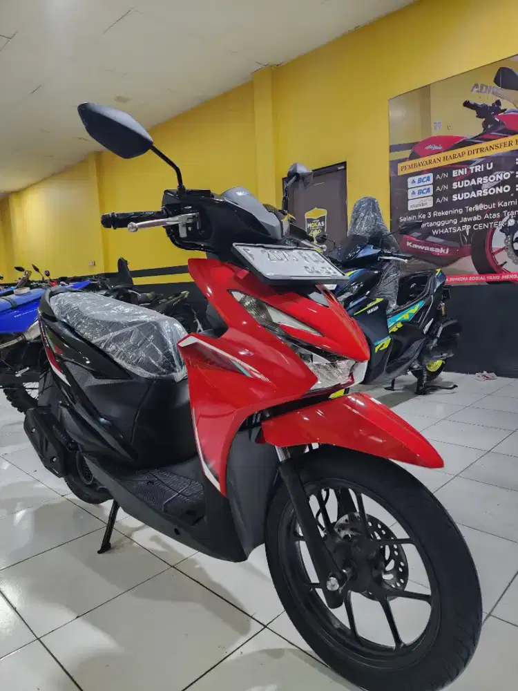 BEAT SPORTY CBS MERAH HITAM TAHUN 2026