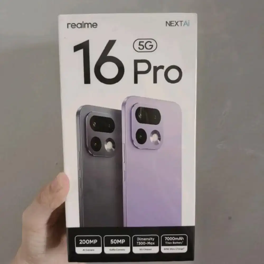 Realme 16 Pro 5G Ram 12/256