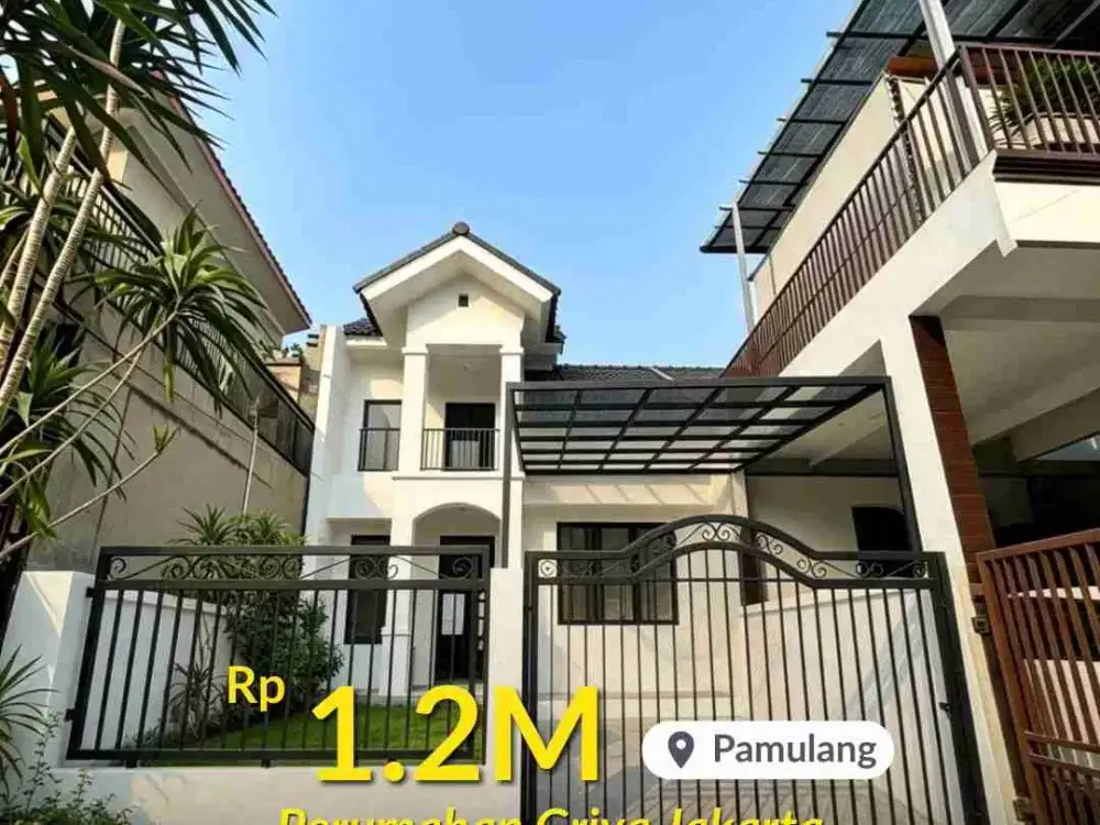 Dijual Cepat Rumah Baru  Di Griya Jakarta Pamulang
